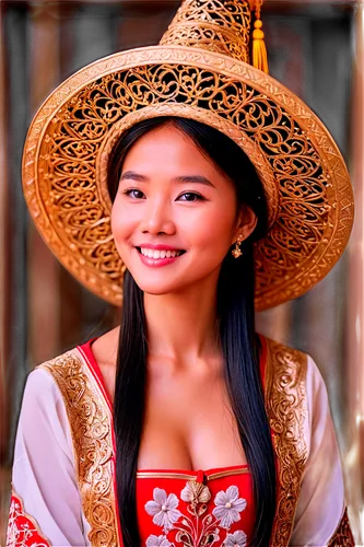 vietnamese woman,miss vietnam,khamti,sanchai,asian conical hat,laotian,asian woman,mongolian girl,vietnamese,asian costume,hmong,huahong,sungkyunkwan,jinling,hyang,gisaeng,nghe,traditional costume,joseon,sichuanese,Illustration,Realistic Fantasy,Realistic Fantasy 43