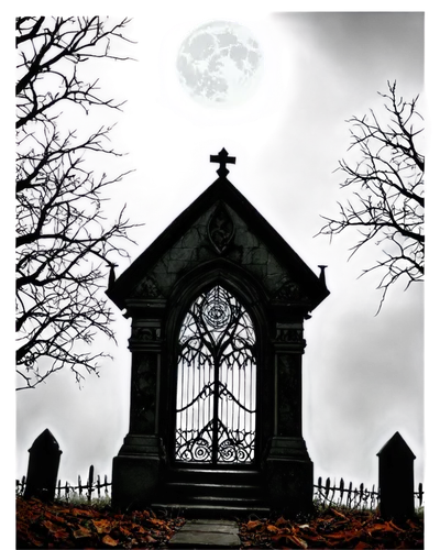 halloween background,haunted cathedral,halloween frame,samhain,lychgate,all saints' day,old graveyard,gothic style,halloween scene,gothic,grave light,graveyards,tenebrae,halloween poster,the haunted house,hallowed,gothic church,witch house,cemetary,churchyard,Conceptual Art,Daily,Daily 09