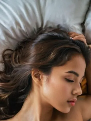 woman laying down,woman on bed,sternocleidomastoid,cardiac massage,girl in bed,siesta