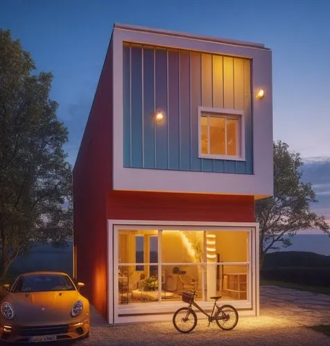 cubic house,passivhaus,cube stilt houses,cube house,vivienda,electrohome,inverted cottage,prefabricated buildings,smart home,smart house,homebuilding,danish house,prefabricated,frame house,modern architecture,demountable,glickenhaus,mobile home,shipping containers,shipping container,Photography,General,Natural