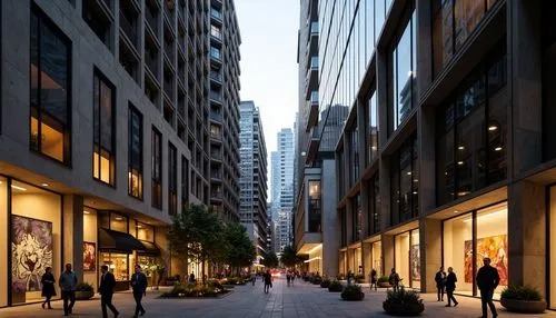 cheapside,5th avenue,aldersgate,citycenter,shopping street,tishman,renderings,streetscape,broadgate,transbay,inlet place,undershaft,street canyon,bishopsgate,emaar,3d rendering,yorkville,costanera center,avenues,waterstreet