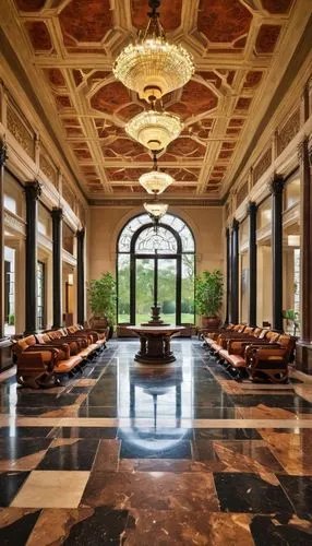 lobby,hotel lobby,foyer,emirates palace hotel,hotel hall,ballroom,cochere,amanresorts,rotana,nemacolin,gleneagles hotel,royal interior,kempinski,habtoor,borgata,entrance hall,palazzo,driskill,anantara,atrium,Art,Classical Oil Painting,Classical Oil Painting 23