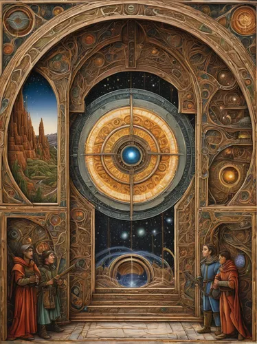 Create a sci-fi story where Tiago discovers a portal to another dimension.,copernican world system,harmonia macrocosmica,geocentric,astronomical clock,stargate,panopticon,orrery,portals,euclid,planeta