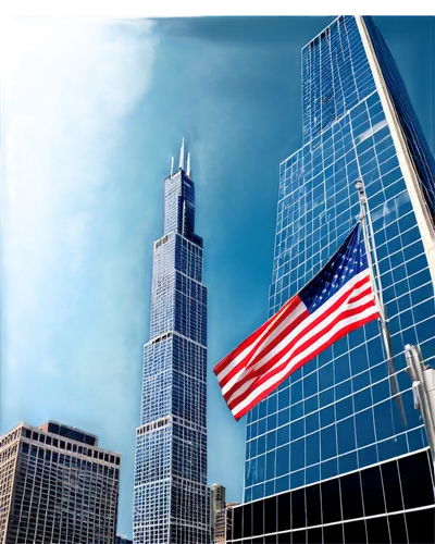 patriot roof coating products,sears tower,flag day (usa),willis tower,usa landmarks,world trade center,freedom tower,chicago,united state,america,1 wtc,1wtc,united states of america,u s,usa,unites states,september 11,americana,united states,us flag,Photography,Artistic Photography,Artistic Photography 10