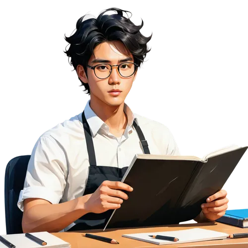 samcheok times editor,reading glasses,nerd,guk,man with a computer,kai,study,ziu,songpyeon,lotte,scholar,laptop,jangdokdae,kdrama,chen,office worker,yukio,choi kwang-do,spy visual,baek kimchi,Conceptual Art,Daily,Daily 21