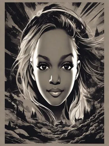 custom portrait,tanzania,kenya,vector illustration,fantasy portrait,african woman,siren,moana,digital illustration,autumn icon,vector art,game illustration,illustrator,the blonde in the river,african american woman,nigeria woman,digital art,edit icon,jaya,portrait background