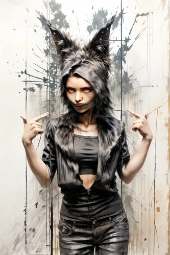 feline look,feline,image manipulation,photomanipulation,wild cat,skillet,huntress,wolf,bjork,kat,halloween cat,raccoon,digital compositing,photo manipulation,cat sparrow,portrait background,photoshop manipulation,tabby cat,halloween black cat,fur