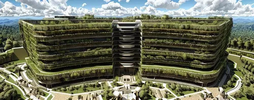 solar cell base,panopticon,eco hotel,eco-construction,sky apartment,futuristic architecture,sky space concept,terraforming,sky ladder plant,artificial island,futuristic landscape,building valley,skyscraper,skyscraper town,kirrarchitecture,high-rise building,multi-storey,utopian,residential tower,the skyscraper