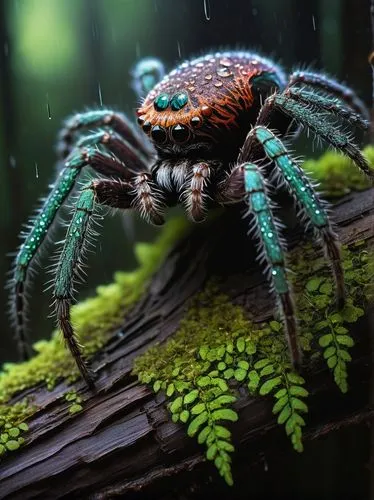 tarantula,edged hunting spider,baboon spider,walking spider,arachnida,tarantulas,Conceptual Art,Sci-Fi,Sci-Fi 12