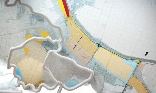 haz un esquema en las dos areas celestes,europan,superpipe,bathymetry,hydrography,hydrographical,ansys,arcgis,geomatics,relief map,megaprojects,3d rendering,samuel beckett bridge,hydrogeological,super