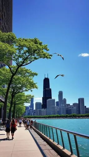 lakefront,streeterville,chicago,chicago skyline,navy pier,chicagoland,chicagoan,lakeshore,lake shore,rencen,lake michigan,detriot,great lakes,mke,birds of chicago,milwaukee,cleveland,dusable,northwestern,edgewater,Illustration,Black and White,Black and White 01