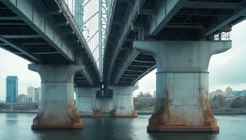 under the bridge,bridge piers,overbridge,overbridges,harbour bridge,tangshan railway bridge,bridged,under the moscow city,bridge,han river,harbor bridge,crossharbour,skybridge,sydney bridge,railroad bridge,spit bridge,centerbridge,bridges,highway bridge,longexposure,Photography,General,Realistic