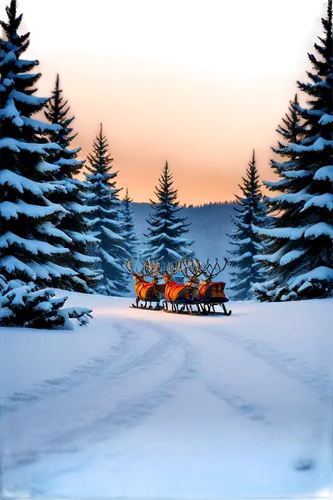 sleigh ride,christmas landscape,santa claus train,christmas caravan,christmas snowy background,winter background,snowmobilers,snow scene,winter landscape,christmas scene,winter village,snow landscape,christmas travel trailer,christmas sled,sleigh with reindeer,sleightholme,christmasbackground,snowy landscape,sledding,snowmobiles,Illustration,Realistic Fantasy,Realistic Fantasy 18