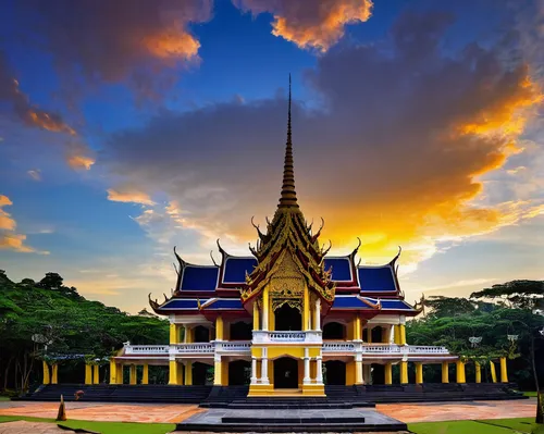 buddhist temple complex thailand,thai temple,chiang mai,grand palace,chiang rai,cambodia,thailand,southeast asia,laos,thai,wat huay pla kung,taman ayun temple,myanmar,vientiane,bangkok,buddhist temple,asian architecture,south east asia,thailad,dhammakaya pagoda,Illustration,Children,Children 03