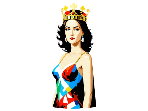 derivable,emperatriz,hispanoamericana,miss circassian,monarchial,monarchist,imperatriz,miss kabylia 2017,celtic queen,miss universe,queeny,katheryn,queenship,queen of hearts,titleholder,tropico,queen anne,suprema,empress,fashion vector,Art,Artistic Painting,Artistic Painting 46