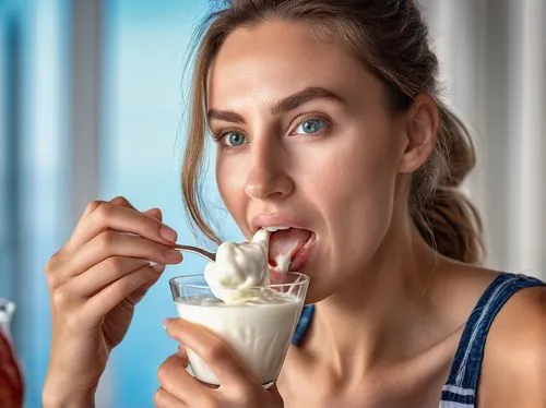 lady eating greek yogurt
,woman with ice-cream,drinking yoghurt,woman eating apple,nondairy,whipped ice cream,whipped cream,yoghurt,fonterra,yogurt,whipped cream topping,sweet whipped cream,milkmaids,