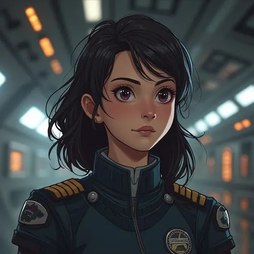 ripley,kanno,astronaut,kawakami,shimei,commander