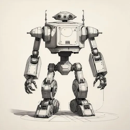 minibot,robotlike,robot,mechanoid,ballbot,chatterbot,Illustration,Vector,Vector 05