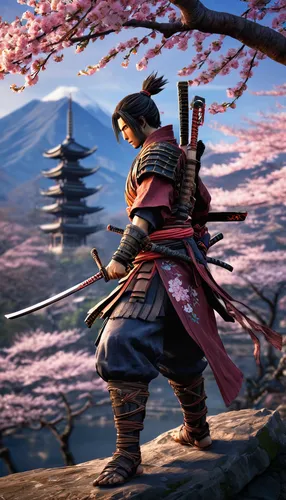 japanese sakura background,samurai,sakura background,sakura blossom,samurai fighter,sakura blossoms,sakura,mulan,goki,the cherry blossoms,tsukemono,sakura trees,sakura flower,sakura flowers,sakura tree,hijiki,katana,shinobi,sensei,cherry blossom japanese,Illustration,Retro,Retro 13