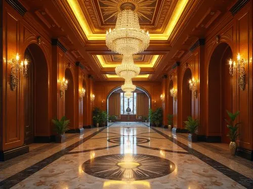 emirates palace hotel,habtoor,corridor,hotel hall,hallway,lobby,rotana,entrance hall,crown palace,foyer,amanresorts,qasr al watan,ballroom,corridors,hotel lobby,hall of nations,entranceway,dragon palace hotel,royal interior,hiranandani,Photography,General,Realistic