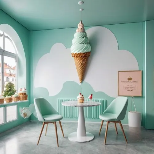 ice cream shop,ice cream parlor,nursery decoration,kids room,ice cream stand,baby room,ice cream icons,ice cream cart,ice cream cone,kawaii ice cream,ice cream bar,children's room,ice cream cones,pastel colors,ice cream maker,soft ice cream,sweet ice cream,whipped cream castle,milk ice cream,soft serve ice creams,Photography,General,Realistic