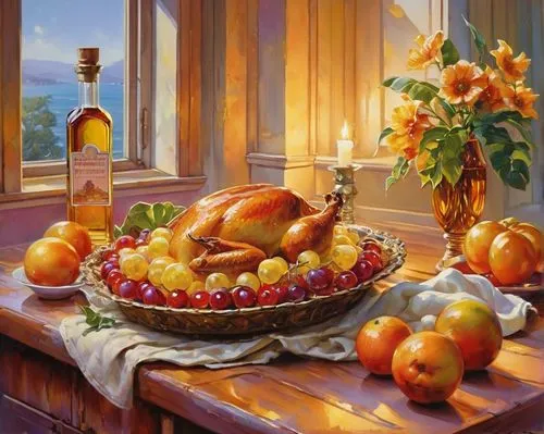 cornucopia,thanksgiving background,thanksgiving table,autumn still life,persian norooz,turkey,sicilian cuisine,thanksgiving turkey,happy thanksgiving,turkey dinner,holiday table,autumn decoration,colomba di pasqua,seasonal autumn decoration,thanksgiving,thanksgiving border,novruz,thanksgiving dinner,basket with apples,food table,Conceptual Art,Sci-Fi,Sci-Fi 19