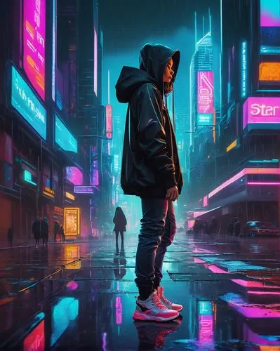 cyberpunk,pedestrian,urban,neon,futuristic,vapor,neon arrows,neon lights,cyber,walking in the rain,novelist,hk,neon light,tokyo,cityscape,world digital painting,shanghai,taipei,neon ghosts,dystopian,Photography,Fashion Photography,Fashion Photography 11