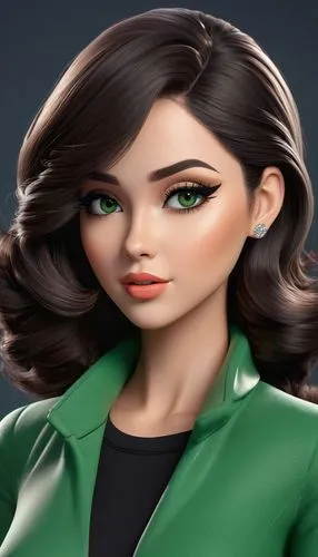 bjd,female doll,bussiness woman,derivable,fashion dolls,doll's facial features,Unique,3D,3D Character