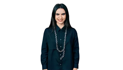 creepy emoji, glowing eyes, pale skin, bold eyebrows, black hair, messy strands, torn clothes, broken chains, creepy smile, menacing gaze, dark background, ominous lighting, 3/4 composition, shallow d