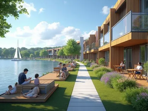 harborfront,houten,cohousing,renderings,waterfront,westhaven,new housing development,waterside,waterview,arkitekter,shorefront,3d rendering,europan,riverport,lake view,harborside,dockside,ecovillages,oconomowoc,the waterfront,Photography,General,Realistic