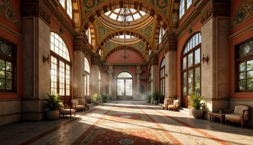 sapienza,ornate room,hallway,cryengine,conservatory,entrance hall,cochere,radiosity,corridors,theed,corridor,driehaus,render,haydarov,victoriana,interiors,hallway space,victorian,sansar,ballroom