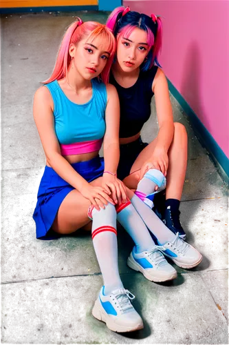 lazytown,cholas,pinzi,rollerskates,rwr,stepsisters,adolescentes,samo,cyberpunks,pink shoes,bubblegum,reinas,spinelli,aterciopelados,yulan,roller skates,amiyumi,duo,idols,two girls,Conceptual Art,Sci-Fi,Sci-Fi 28