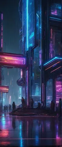 cyberpunk,bladerunner,cybercity,cyberscene,cybertown,cyberia,polara,futuristic landscape,metropolis,cityscape,cyberport,cyberworld,rain bar,synth,neon coffee,microdistrict,neon lights,neuromancer,neon light,dystopian,Art,Classical Oil Painting,Classical Oil Painting 36