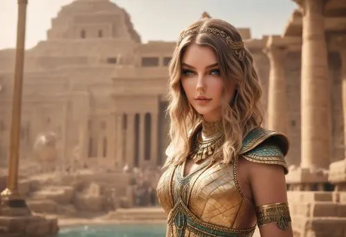 cleopatra,ancient egyptian girl,athena,goddess of justice,artemisia,the ancient world,pharaonic,egyptian,karnak,ancient egypt,queen,elaeis,goddess,ancient egyptian,full hd wallpaper,priestess,ramses ii,egyptian temple,artemis temple,arabian,Photography,Cinematic