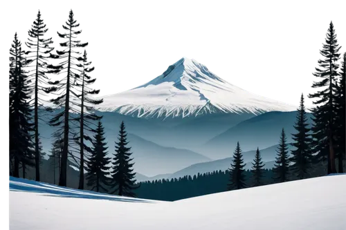 snowy peaks,snow mountain,snow mountains,mount hood,winter background,snowy mountains,mt hood,snow landscape,mountains snow,snowy landscape,mountain scene,mountain,mountains,mountain landscape,rainier,snow slope,mountain peak,mountain slope,christmas snowy background,moutains,Illustration,Japanese style,Japanese Style 15