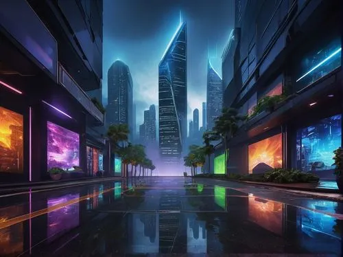 cybercity,futuristic landscape,cybertown,cyberport,cityscape,cyberscene,cyberpunk,fantasy city,futurist,cyberia,guangzhou,futuristic,cyberworld,futuristic architecture,colorful city,hypermodern,city at night,cityzen,coruscant,city scape,Art,Artistic Painting,Artistic Painting 41