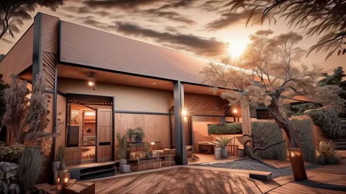 landscape design sydney,landscape designers sydney,garden design sydney,mid century house,3d rendering,inverted cottage,dunes house,modern house,cubic house,mid century modern,prefabricated buildings,cube stilt houses,model house,core renovation,3d render,3d rendered,cube house,smart house,render,wooden house