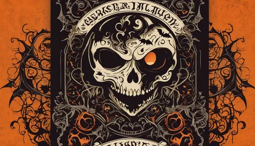 halloween poster,halloween illustration,days of the dead,halloween border,mystery book cover,book cover,harley-davidson,danse macabre,day of the dead,tennessee whiskey,day of the dead skeleton,halloween and horror,vintage skeleton,skulls and,harley davidson,skull illustration,jägermeister,day of the dead paper,calaverita sugar,dia de los muertos,Illustration,Japanese style,Japanese Style 05