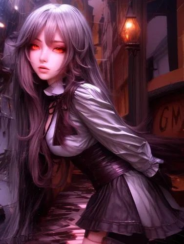 gothika,dark angel,chocola,gothic,vampire lady,ecclesia,cantarella,calystegia,schwarzes,fukawa,gothicus,isoline,gothic style,gothic woman,clementia,overpainting,dhampir,psychic vampire,vampyre,goth woman