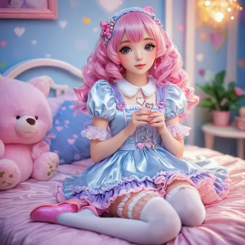 doll kitchen,doll paola reina,doll dress,female doll,artist doll,dollfie,painter doll,dress doll,girl doll,doll looking in mirror,handmade doll,kawaii,the little girl's room,kawaii girl,doll house,doll cat,fashion doll,barbie doll,japanese doll,japanese kawaii,Art,Classical Oil Painting,Classical Oil Painting 19