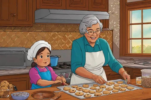 baking cookies,gingerbread maker,woman holding pie,bake cookies,rugelach,cooking book cover,baking bread,donut illustration,cookies,baking,scones,oatmeal-raisin cookies,bannock,confectioner sugar,cream puffs,cookies and crackers,grandma,madeleine,empanadas,girl in the kitchen,Illustration,Black and White,Black and White 06