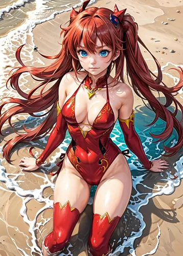 asuka,asuka langley soryu,kouka,honolulu,lina,kasumi