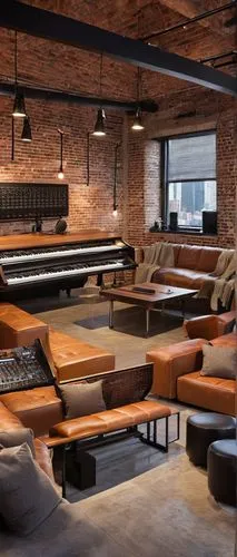 loft,piano bar,minotti,lounge,sofas,apartment lounge,lounges,chaise lounge,lofts,clubroom,steinway,gansevoort,contemporary decor,modern minimalist lounge,grand piano,seating area,pianos,sound space,livingroom,living room,Illustration,American Style,American Style 05