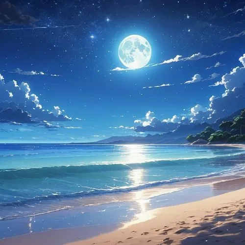 moon and star background,moonlit night,beautiful beach,beach scenery,dream beach,ocean background,moonlight,beautiful beaches,sea night,beach landscape,moonlit,full hd wallpaper,windows wallpaper,landscape background,blue moon,summer background,lune,beach background,moonlighted,moon night,Photography,General,Realistic