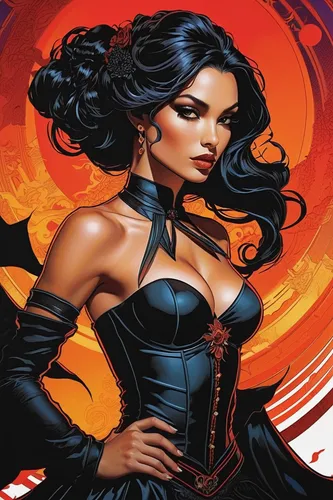 rosa ' amber cover,darth talon,katniss,scarlet witch,black widow,sorceress,fantasy woman,black rose hip,dark angel,femme fatale,heroic fantasy,vampire woman,the enchantress,vanessa (butterfly),birds of prey-night,widow,horoscope libra,huntress,sci fiction illustration,swordswoman,Unique,Design,Blueprint