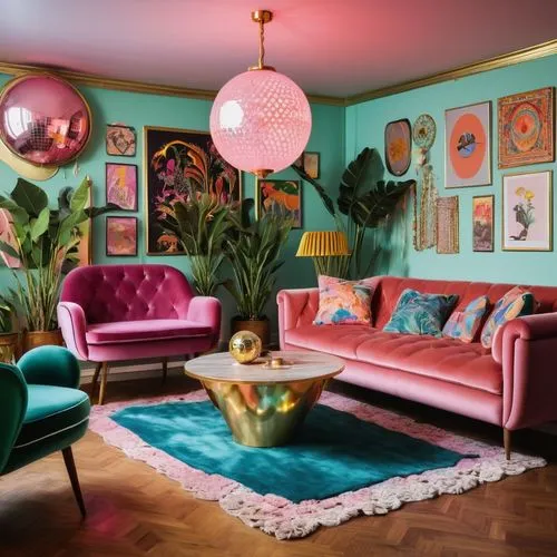 kitschy,living room,livingroom,apartment lounge,sitting room,interior design,great room,interior decor,decor,maximalism,mid century modern,redecorate,modern decor,chaise lounge,interiors,interior decoration,decors,maximalist,the living room of a photographer,decoratively,Conceptual Art,Sci-Fi,Sci-Fi 20