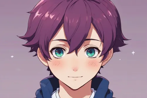 Imagine a dark and mysterious thriller where Romain Bonnet is the main suspect in a murder investigation.,anime boy,chaoyang,shouta,kawaii boy,mc,cinnamon roll,png transparent,edit icon,purple backgro