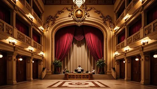 the throne,throne,ornate room,ballroom,empty hall,hall of the fallen,old opera,3d render,salieri,opulence,orpheum,theater stage,grandeur,emporium,opera,pianist,emperor,grand piano,cochere,opulently