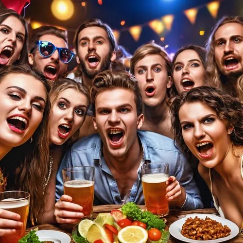 crazy party drunk,carousing,istock,teetotalism,a party,revellers,party banner,partygaming,balada,party people,people singing karaoke,partygoers,drinking party,teetotalers,partiers,conviviality,license