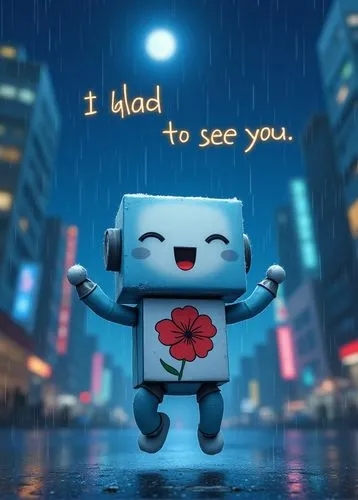 cute cartoon image,danbo,see you again,rj,imu,ibot